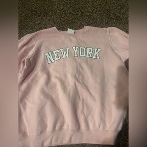 💚5/$25 Pacific & Co Pink Sweatshirt as is